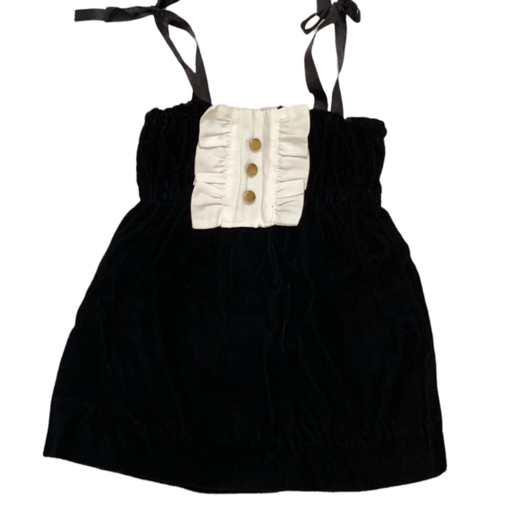 NWT Paush velvet tuxedo dress